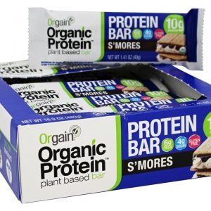 Comprar bar de plantas orgânicas à base de proteína s'mores - 12 barras orgain preço no brasil barras de granola barras nutricionais suplemento importado loja 299 online promoção -