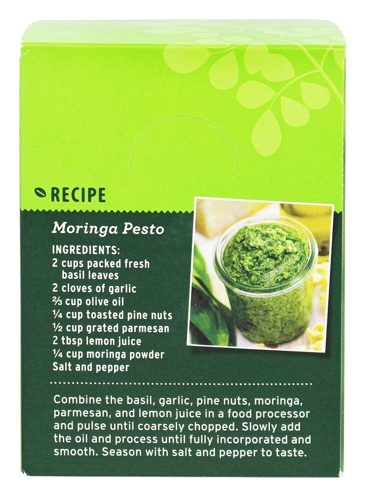 Pure Moringa Vegetal em Pó - 20 Pacotes (s) Kuli Kuli - Imagem 3