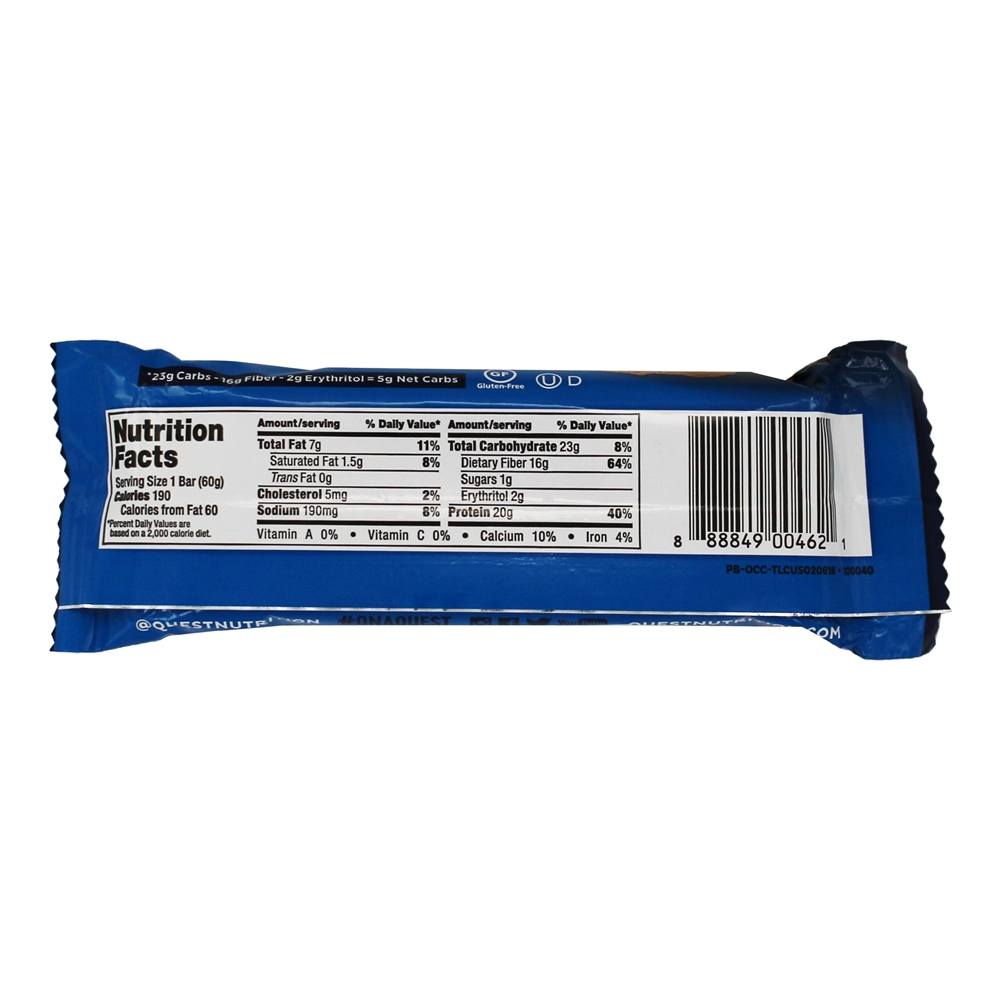 Quest Bar Barra de Proteína Sabor Aveia & Chocolate - 2.12 oz. Quest Nutrition - Imagem 2