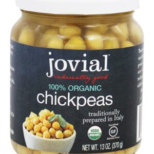 Grão de bico orgânico - 13 oz. Jovial Foods