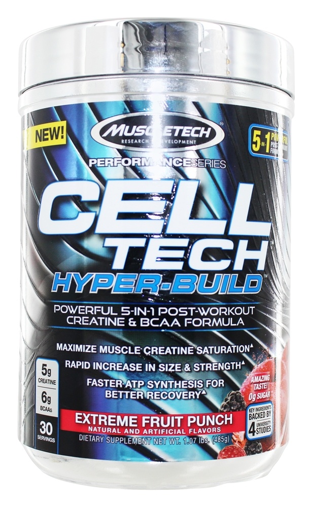 Célula Tecnologia Atuação Série Hiper-Construir Extremo Fruto Soco - 1.07 lbs. Muscletech Products