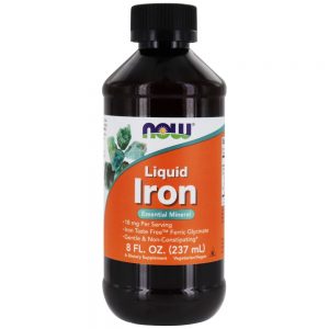 Comprar líquido de ferro 18 mg. - 8 fl. Oz. Now foods preço no brasil ferro vitaminas e minerais suplemento importado loja 265 online promoção -