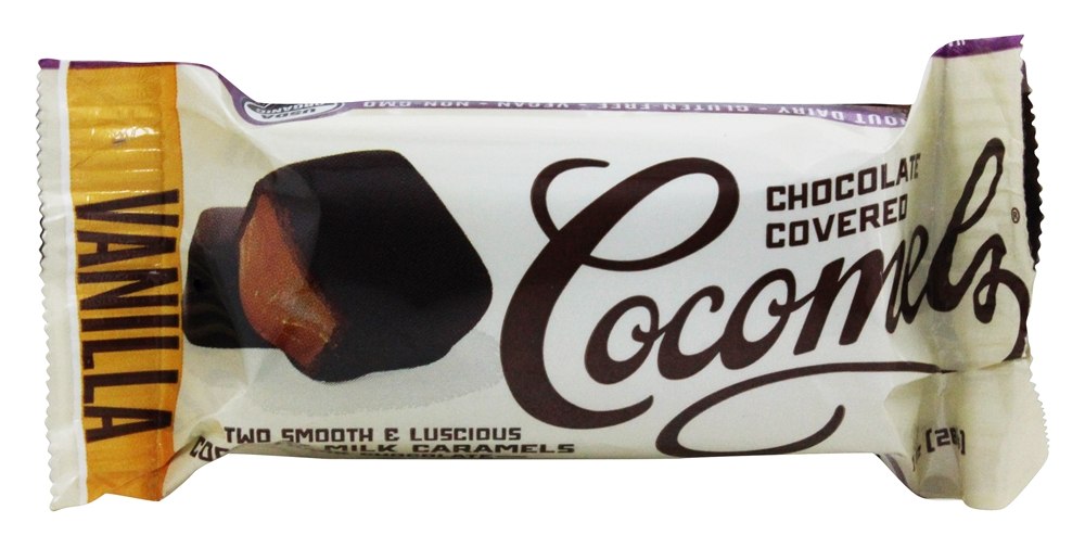 Chocolate escuro coberto Cocomels caixa de baunilha - 15 Pacote (s) JJ's Sweets Cocomels - Imagem 3