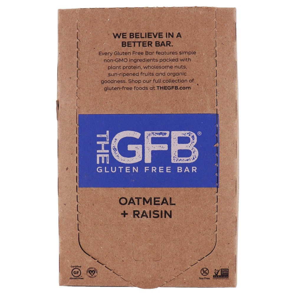 A caixa de barras de glúten livre farinha de aveia - 12 Barras The GFB - Imagem 3