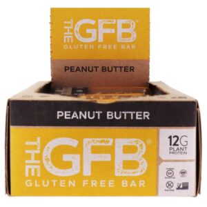 Comprar a manteiga de amendoim da caixa de barras sem glúten - 12 barras the gfb preço no brasil barras de cereal sem glúten barras nutricionais suplemento importado loja 21 online promoção -