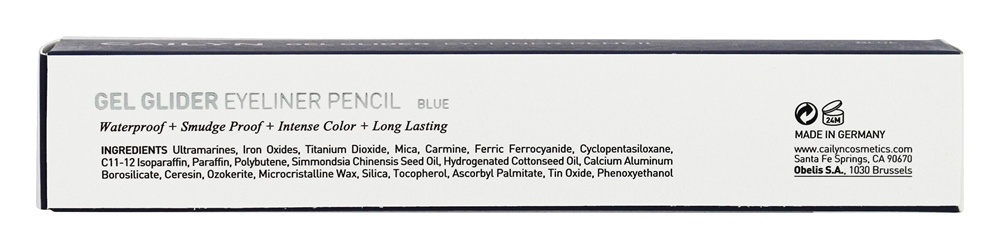 Lápis delineador de gel planador 03 Azul - 0.04 oz. Cailyn - Imagem 4