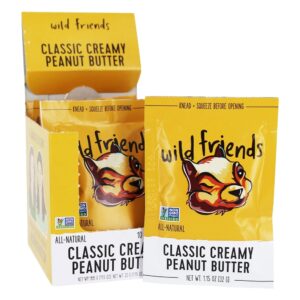 Comprar pasta de amendoim cremosa clássica - 1. 15 oz. Wild friends preço no brasil alimentos & lanches pasta de amendoim suplemento importado loja 65 online promoção -