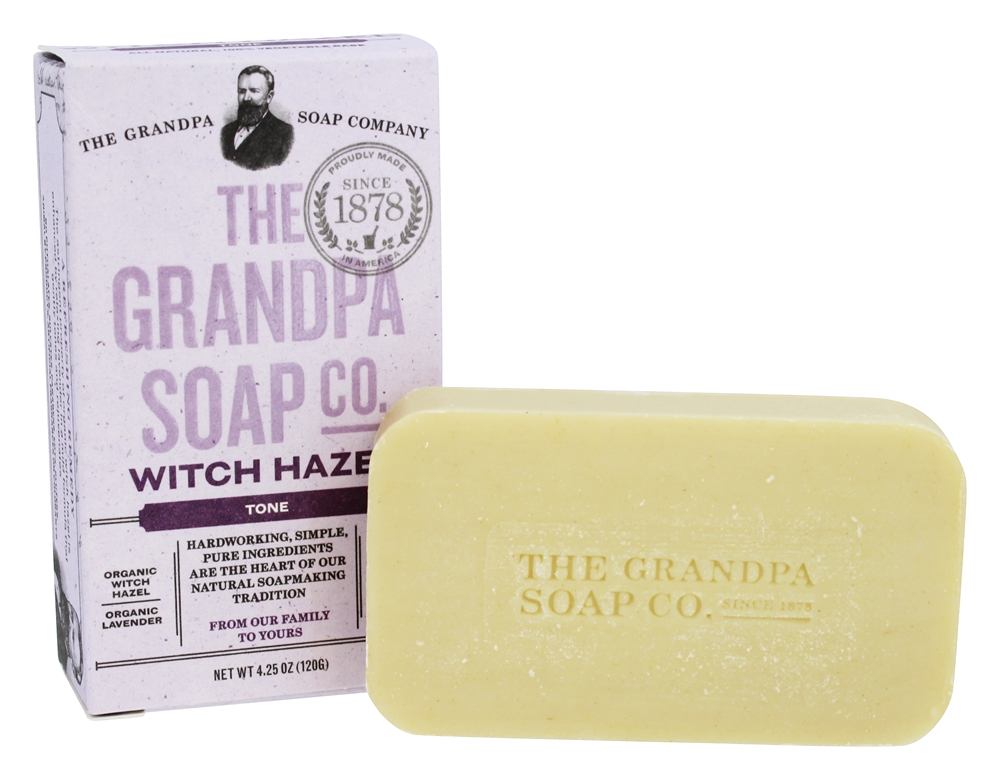 Face & Corpo Bar Sabão Bruxa Aveleira - 4.25 oz. The Grandpa Soap Co.