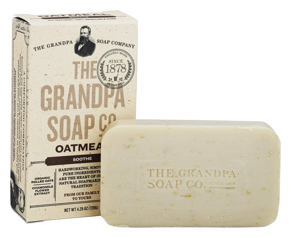 Farinha de Aveia Sabonete Facial e Corporal - 4.25 oz. The Grandpa Soap Co.