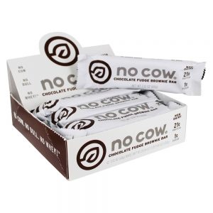 Comprar caixa de barras de proteínas fudge brownie de chocolate - 12 barras no cow preço no brasil barras de proteína de base vegetal barras nutricionais suplemento importado loja 15 online promoção -