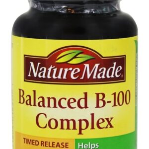 Lançamento Cronometrado Complexo Balanceado B100 - 60 Tablets Nature Made