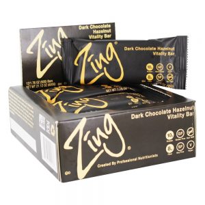 Comprar vitalidade bar box dark chocolate avelã - 12 barras zing bars preço no brasil barras de nutrição barras nutricionais suplemento importado loja 203 online promoção -
