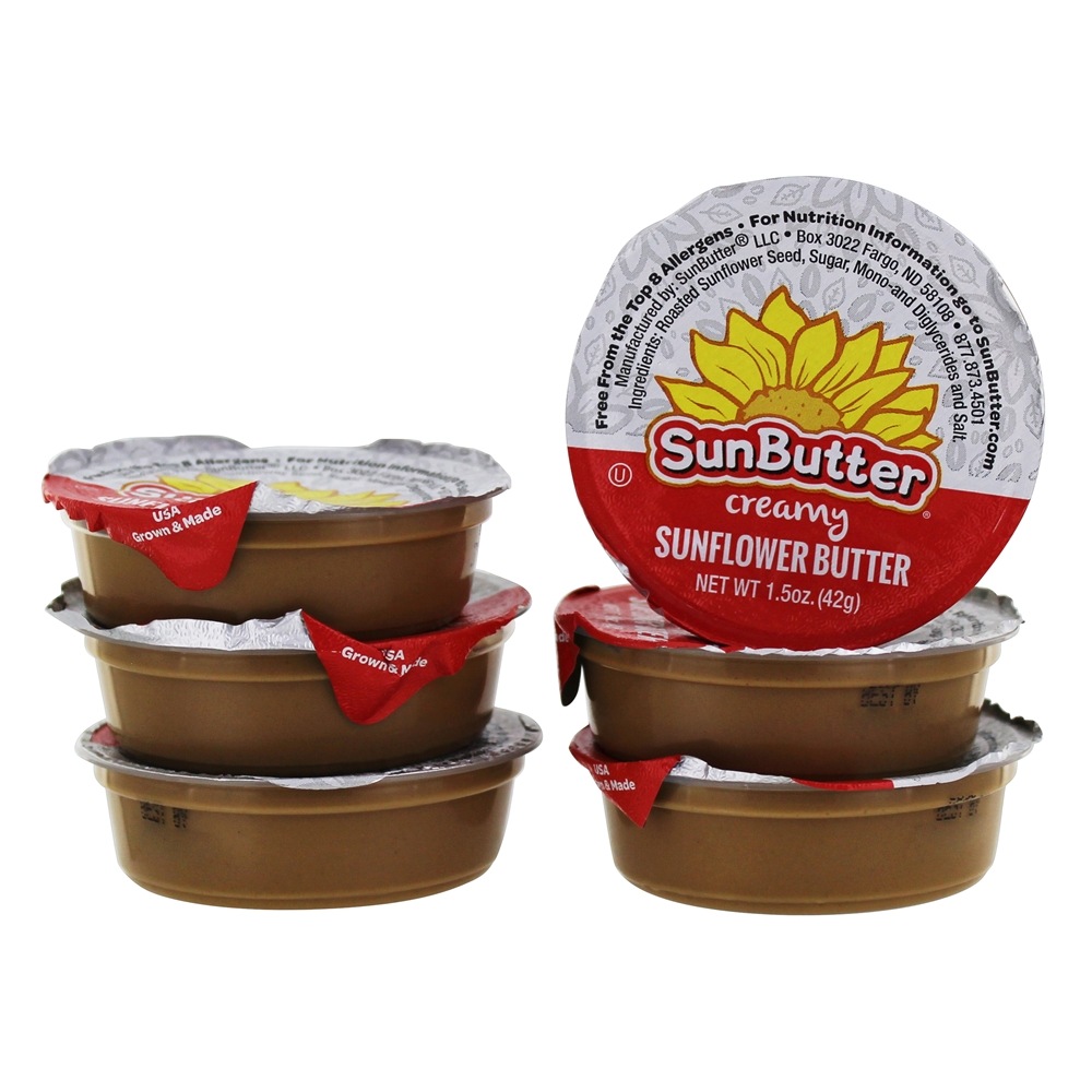 Manteiga de girassol cremosa em copos simples - 6 Taça (s) SunButter - Imagem 2