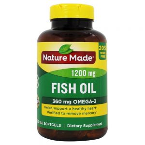 Comprar óleo de peixe 1200 mg. - 120 softgels nature made preço no brasil ômega 3 óleo de peixe suplementos nutricionais suplemento importado loja 55 online promoção -