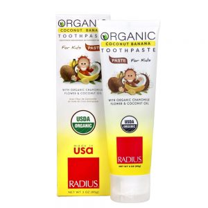 Comprar toothpaste orgânico do óleo de coco para crianças banana do coco - 3 oz. Radius preço no brasil lenços umedecidos para bebês saúde de crianças & bebês suplemento importado loja 119 online promoção -