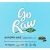 Comprar orgânico brotou barras caixa abóbora semente - 10 barras go raw preço no brasil barras de alimentos integrais barras nutricionais suplemento importado loja 5 online promoção -