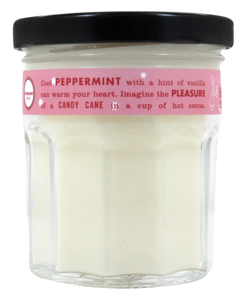 Dia limpo, perfumado, pimenta de soja, vela, hortelã - 4.9 oz. Mrs. Meyer's - Imagem 3
