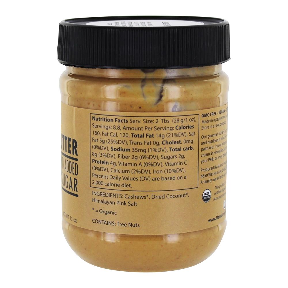 Manna Butter Cocoa Caju Sem Açúcar Adicionado - 11 oz. Manna Organics - Imagem 2