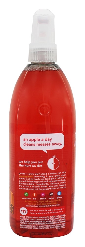 Produto para limpeza de superfícies para todos os fins Honeycrisp Naturalmente Derivado - 28 fl. oz. Method - Imagem 2