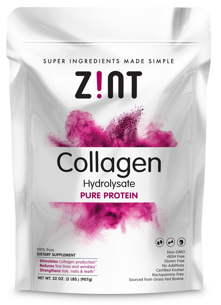 Colágeno Hidrolisado Pure Protein - 32 oz. Zint