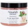 Comprar manteiga de rosa orgânica rejuvenescedora - 5. 2 oz. Nourish preço no brasil cuidados pessoais & beleza manteigas para o corpo suplemento importado loja 1 online promoção -