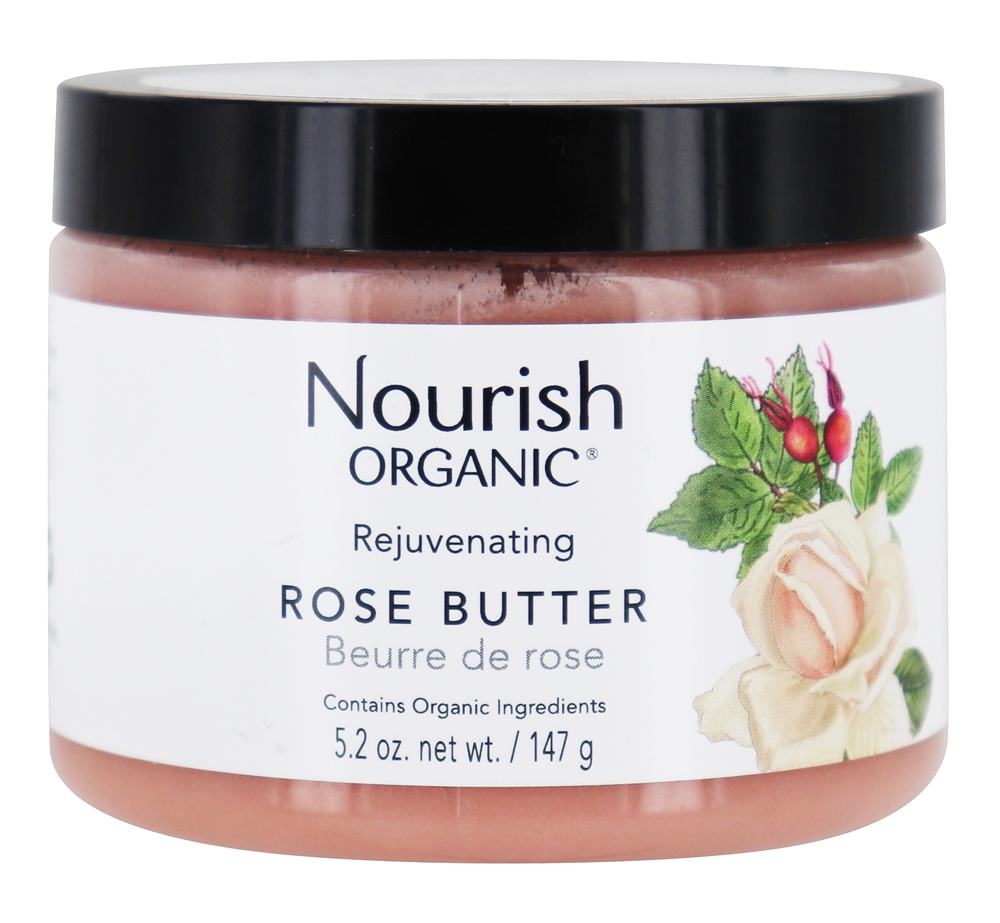Manteiga de Rosa Orgânica Rejuvenescedora - 5.2 oz. Nourish