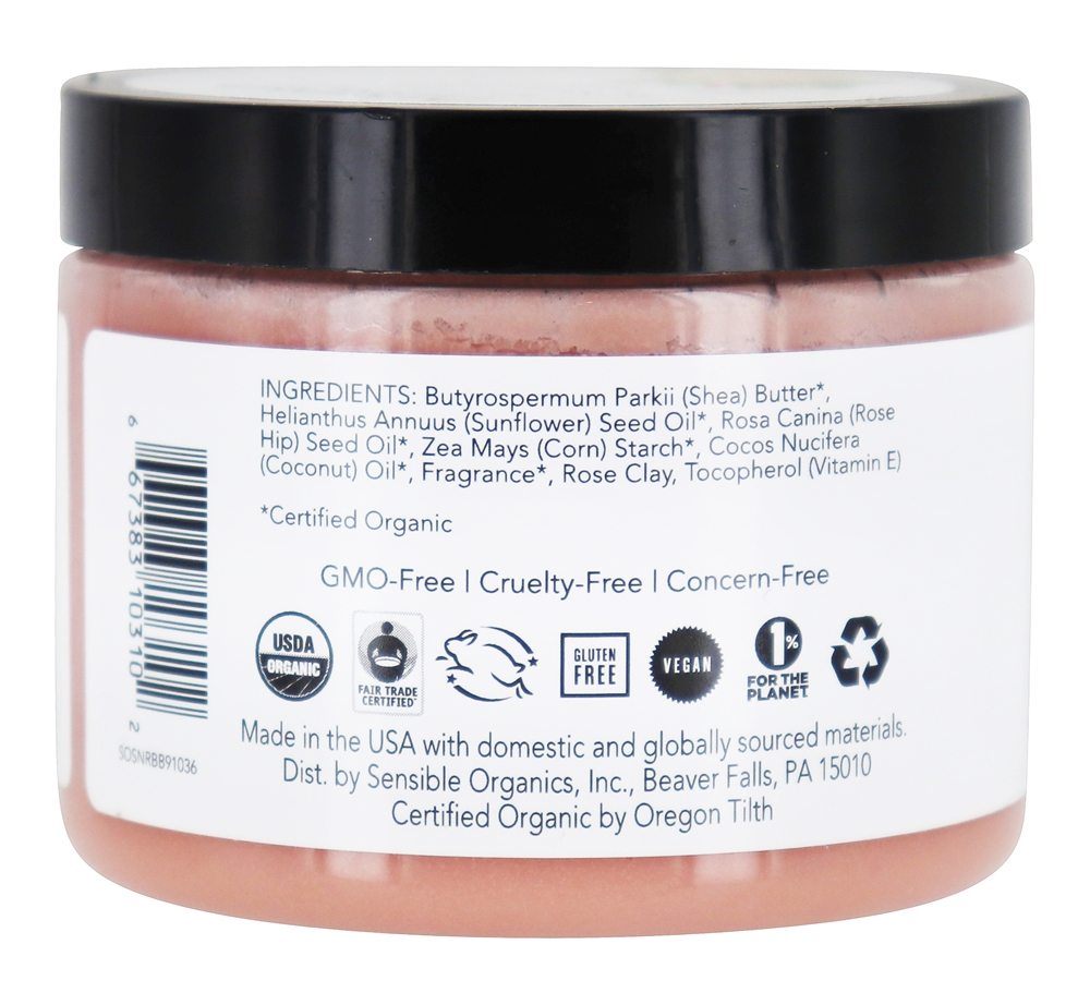 Manteiga de Rosa Orgânica Rejuvenescedora - 5.2 oz. Nourish - Imagem 2