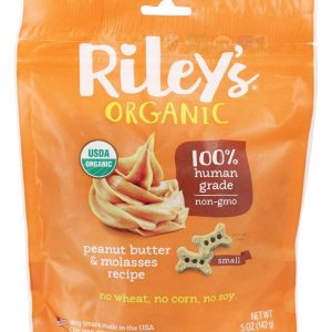 Comprar o cão de osso pequeno orgânico trata a manteiga de amendoim e a receita de melaço - 5 oz. Riley's organics preço no brasil comida enlatada para cães cuidados para animais de estimação suplemento importado loja 51 online promoção - 15 de agosto de 2022