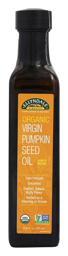 Semente de abóbora orgânica do óleo virgem - 8.45 fl. oz. Ellyndale Foods
