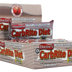Doctor's Caixa de Dietas Carbiner Dieta de Coco Tostado - 12 Barras Universal Nutrition