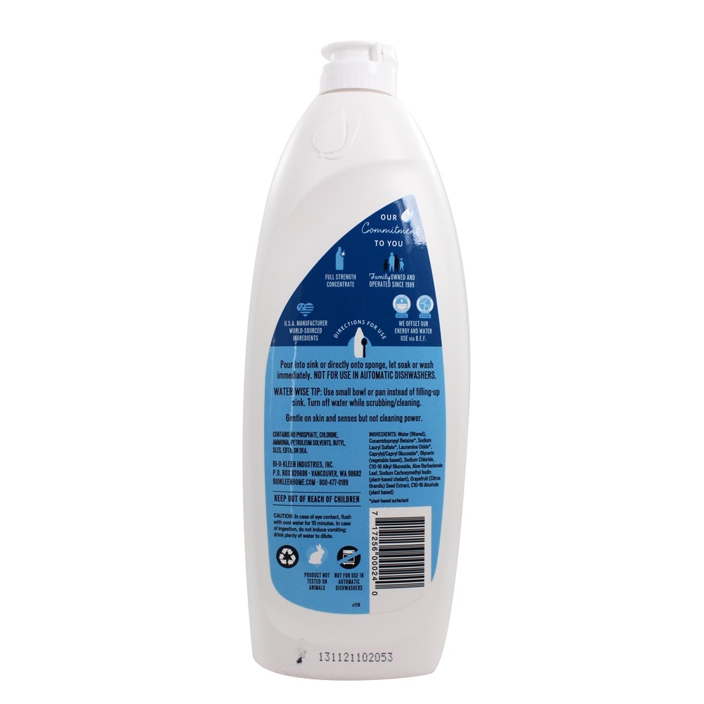 Prato líquido livre e claro - 25 fl. oz. Biokleen - Imagem 2