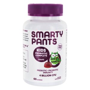 Crianças Probiotic Completar Uva 4 Bilhões de UFC - 60 Gummies SmartyPants