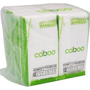 Bambu e Cana Facial Tecido - 8 Pacote (s) Caboo