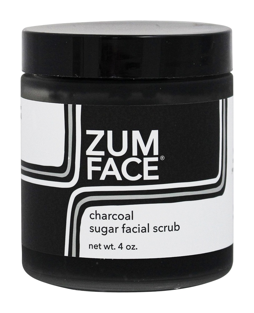 Zum Face Açúcar Facial Esfregar Carvão vegetal - 4 oz. Indigo Wild