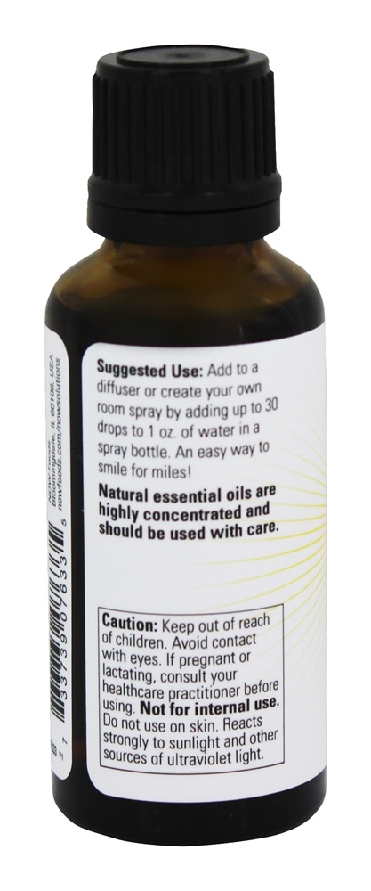 Edificante Essencial óleos Misturar Sorrisos Para Milhas - 1 fl. oz. NOW Foods - Imagem 3