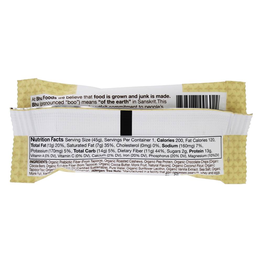 Proteína Vegan Ervilha Chip De Chocolate Superalimento + Massa De Biscoito - 1.6 oz. Bhu Fit - Imagem 2