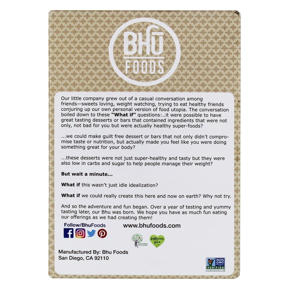 Proteína Vegan Ervilha Chip De Chocolate Superalimento + Massa De Biscoito - 12 Barras Bhu Fit - Imagem 3