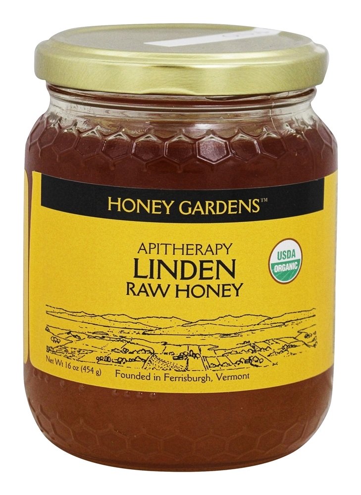Esmalte de Mel Cru Orgânico Apiterapia - 16 oz. Honey Gardens Apiaries