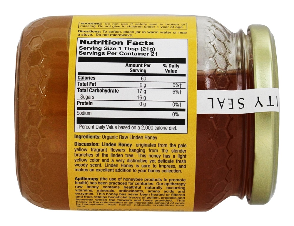 Esmalte de Mel Cru Orgânico Apiterapia - 16 oz. Honey Gardens Apiaries - Imagem 2