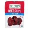 Comprar chips de beterraba sem glúten sal marinho - 1. 4 oz. Rhythm superfoods preço no brasil alimentos & lanches doces kosher suplemento importado loja 7 online promoção -