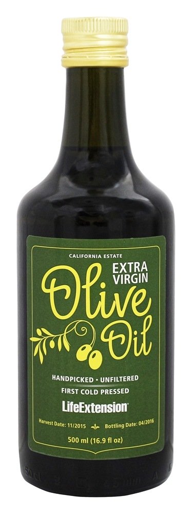 Azeite Extra Virgem da Califórnia Estate - 16.9 fl. oz. Life Extension