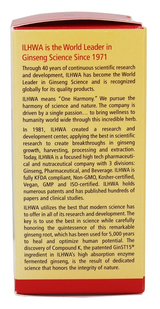 Elixir de Ginseng Fermentado por Enzima - 1 fl. oz. ILHWA - Imagem 3