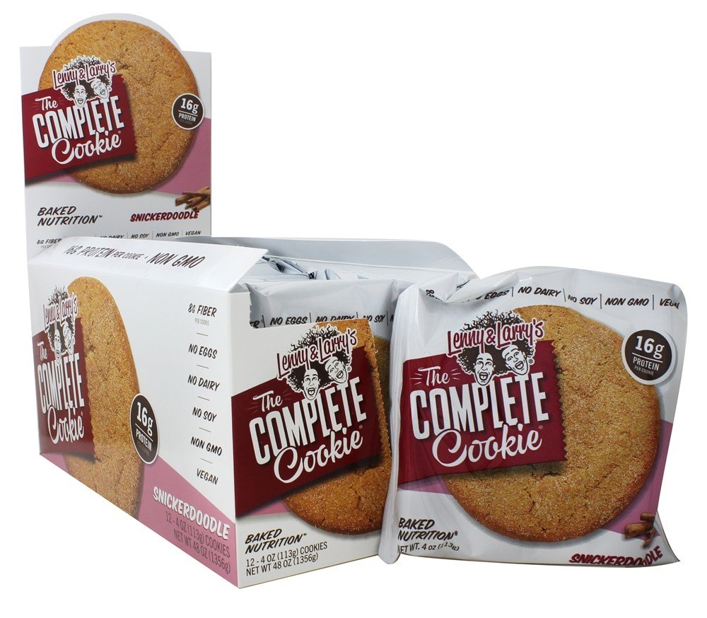 A caixa de biscoito completa Snickerdoodle - 12 Cookies Lenny & Larry's