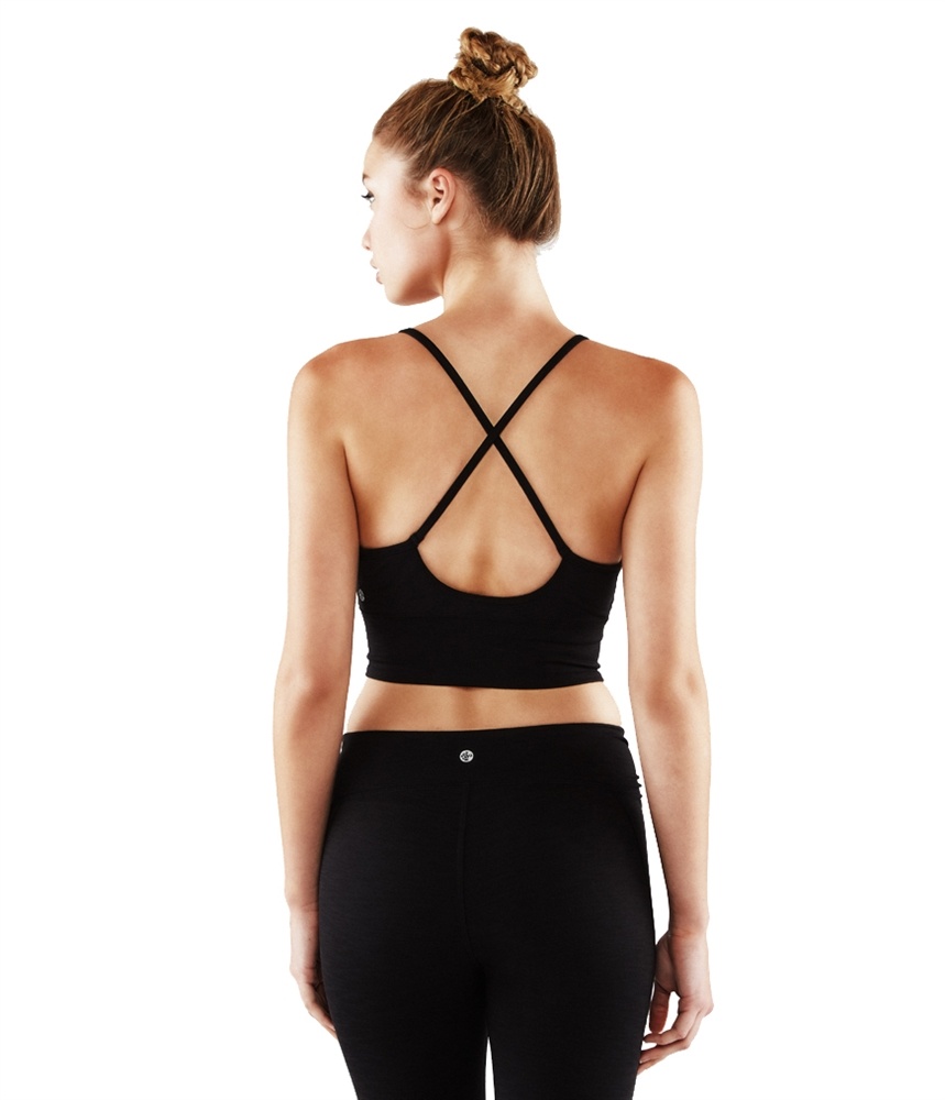 Luminous Bralette Black - Grande Manduka - Imagem 2