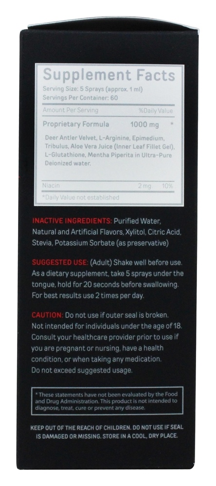 Bucked Acima Veado Galhada Veludo Extrair IGF-1 Spray - 2 fl. oz. Creative Concept Labs - Imagem 4
