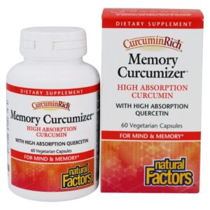 Comprar curcuminrich memory optimizer - cápsulas vegetarianas 60 natural factors preço no brasil curcumina ervas suplemento importado loja 5 online promoção -