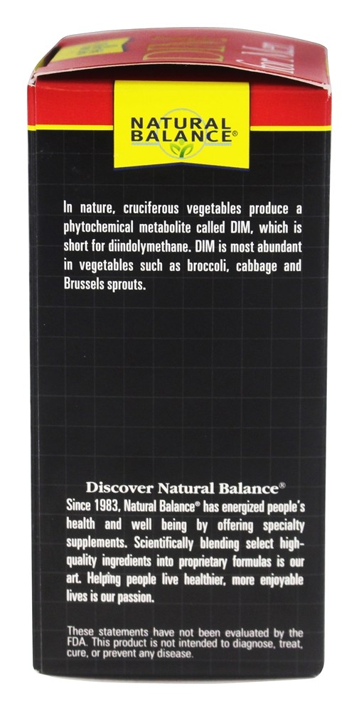 DIM for Men - Cápsulas vegetarianas 60 Natural Balance - Imagem 4