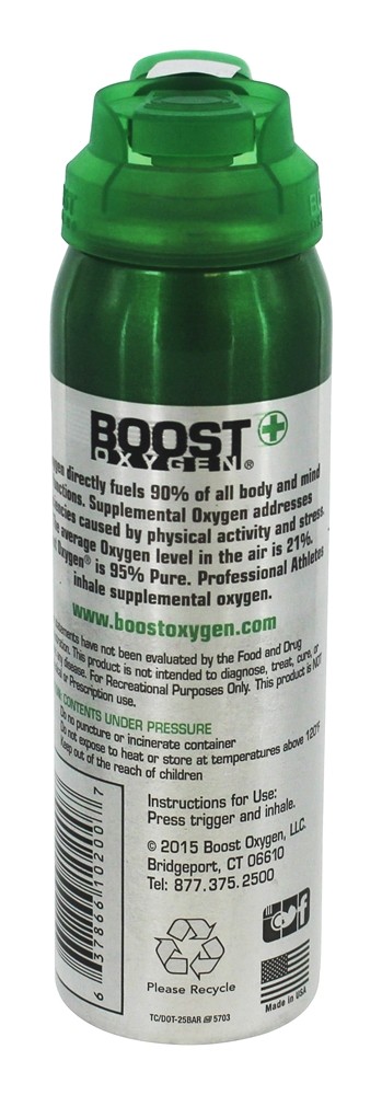 95 % Pure Oxigênio Natural - Pequeno Boost Oxygen - Imagem 2