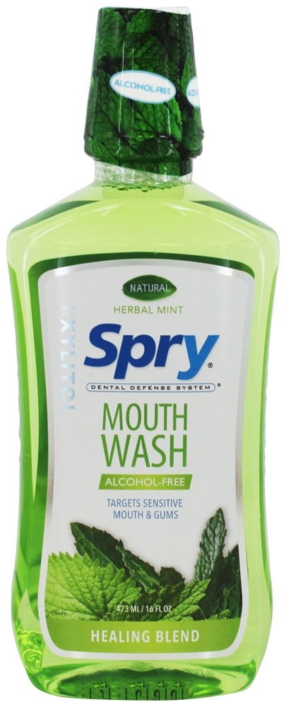 Sprays de colírio livre de álcool Hidratante Mistura Menta à base de plantas - 16 fl. oz. Xlear