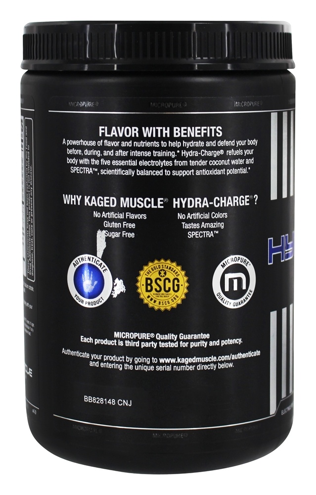Hydra-Charge Hydrate & Defenda Perfurador de Frutas - 9.95 oz. Kaged Muscle - Imagem 3